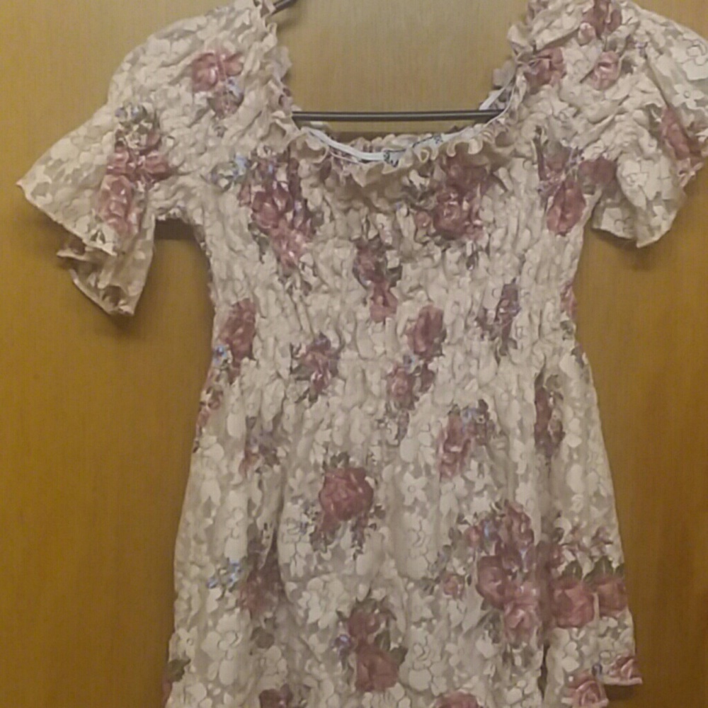 Crave Fame By Almost Famous pink blouse